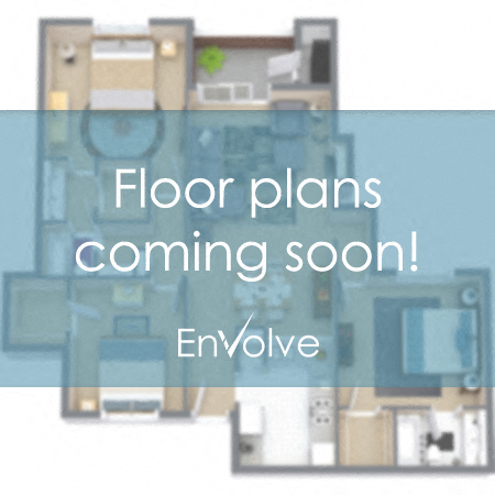 Floor plan for 3 beds, 2 baths, 1016 sqft